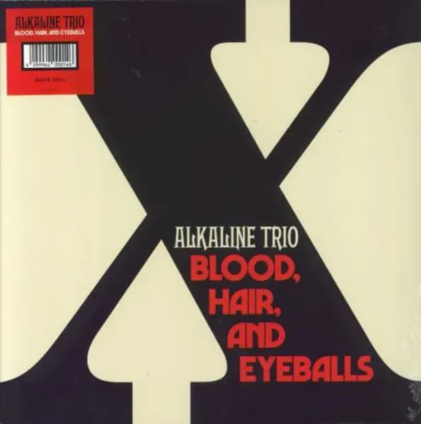 Alkaline Trio Blood, Hair, And Eyeballs - Black Vinyl - Sealed 2024 UK vinyl LP RISE536-1
