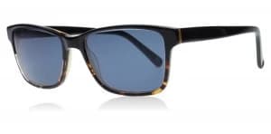 London Retro Metropolitan Sunglasses Black / Brown Metropolitan 52mm
