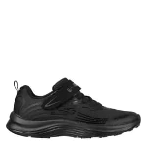 Skechers & Strap Sneaker W Razor Cut & - Black
