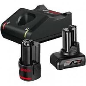 Bosch Genuine PRO GBA 12v Cordless Li-ion Battery 2ah and Charger Kit 2ah