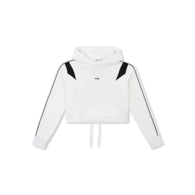 Fila Womens crop hoodie Fila Rivoli Relaxed Blanc Female XL