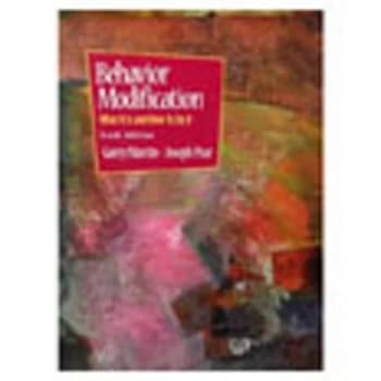 Behavior Modification by Garry L. Martin Book
