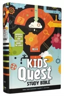 NIrV, Kids Quest Study Bible, Hardcover : Answers to over 500 Questions about the Bible