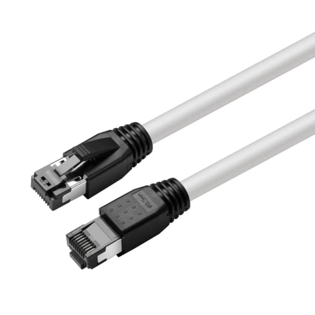 Microconnect MC-SFTP80025W networking cable White 0.25 m Cat8.1 S/FTP