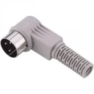 Hirschmann 931 571-517 MAWI 50 SB 5-Pin Male DIN Plug, Right Angle...