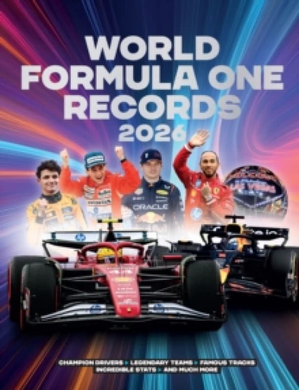 World Formula One Records 2026. Hardback. By Bruce Jones Books