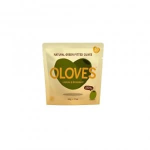Oloves Lemon Rosemary Garlic Green Olives Snack 30g x 10