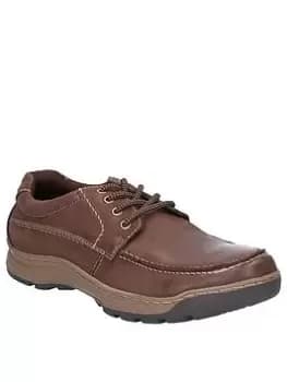 Hush Puppies Tucker Lace Up Shoes - Brown, Size 12, Men