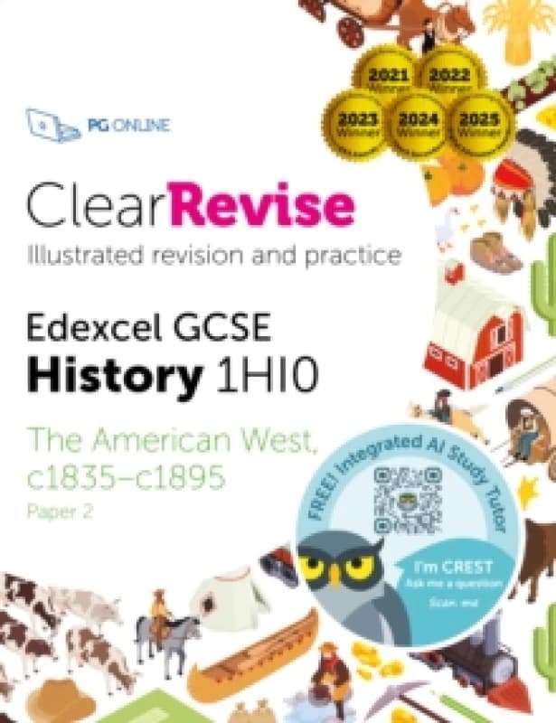 ClearRevise Edexcel GCSE 1HI0 American West c1835-c1895 Paper 2 Paperback / softback