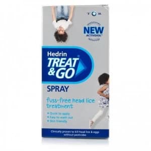 Hedrin Treat & Go Head Lice Spray 60ml