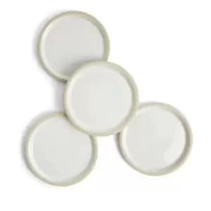 Royal Doulton Urban Dining Plate/Lid 16.5cm S/4 - White