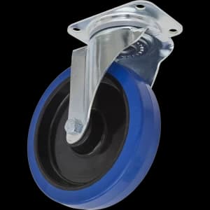 Sealey Swivel Plate Castor Blue Elastic 200mm