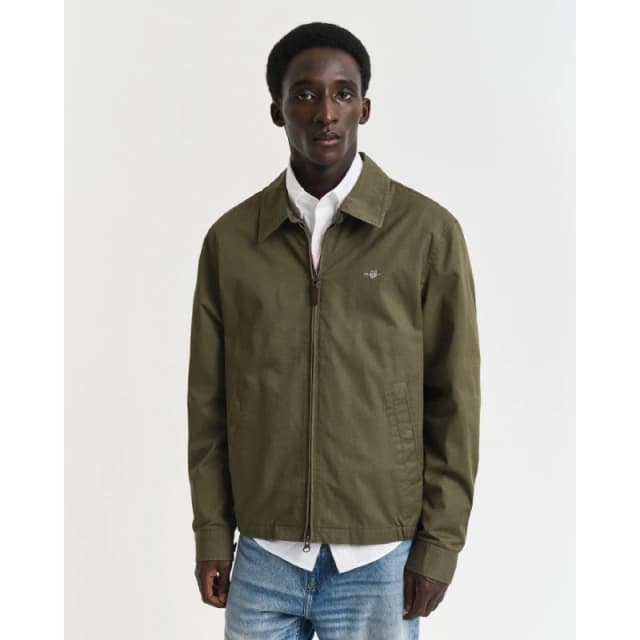 Gant Cotton Windcheater Jacket Green male S