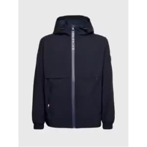 Tommy Hilfiger Th Protect Sail Hooded Jacket - Blue