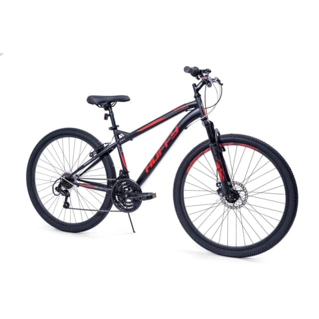 Huffy Extent Mens Mountain Bike 27.5 18 Spd Black unisex One Size