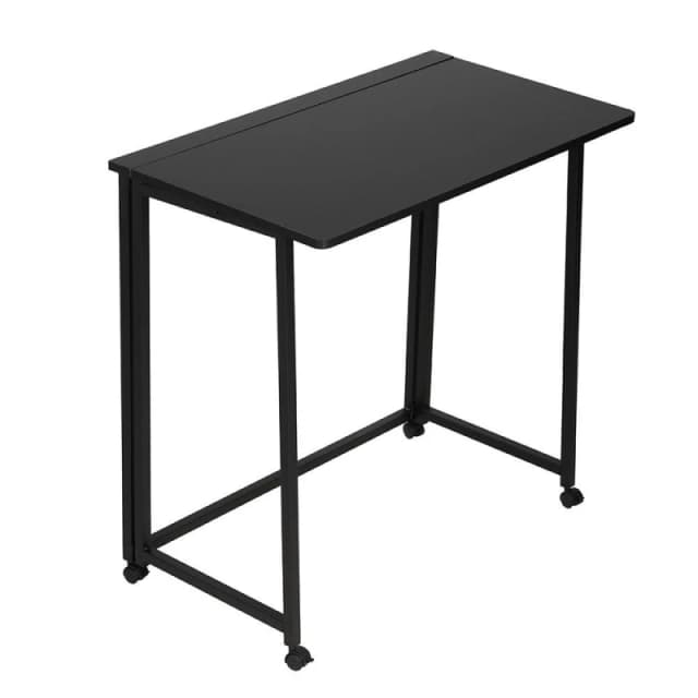 Kabinet UK Foldable Desk for Home Office and Study Black unisex L