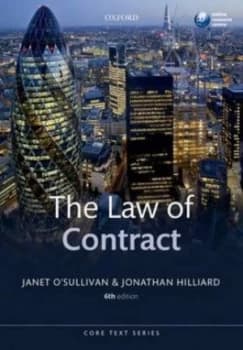 The Law of Contract by Janet Osullivan Paperback