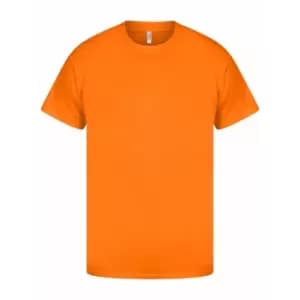 Casual Classics Mens Original Tech T-Shirt (XS) (Cyber Orange)