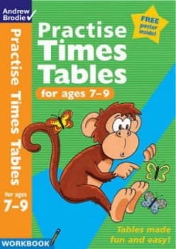 Practise Times Tables by Andrew Brodie Paperback