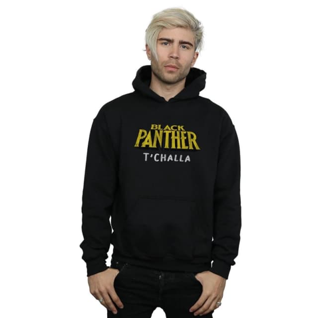 Marvel Marvel Men Black Panther AKA T'Challa Hoodie Size: Small Black S Male 5059114852963