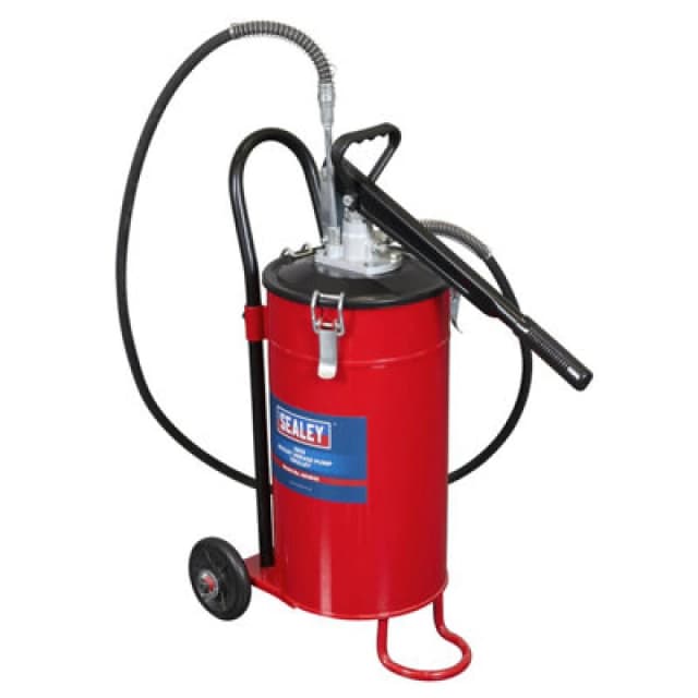 Sealey Bucket Grease Pump Trolley AK451X Weight Capacity: 15kg