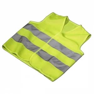 Automotive Childrens Safety Vest Neon Yellow