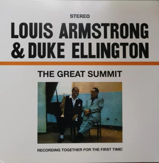RecordCityJP LP Record LOUIS ARMSTRONG & DUKE ELLINGTON - The Great Summit 950630 WaxTime In Colo 2018 Europe Jazz
