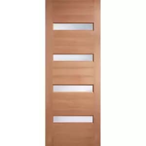 Balham - Hardwood Glazed Exterior Door - 2032 x 813 x 44