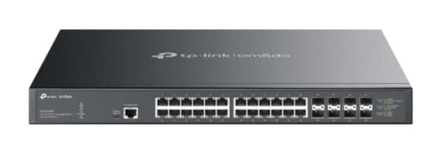 TP Link Omada 32-Port 10GE L2+ Managed Switch with 24-Port PoE++ SX3832MPP