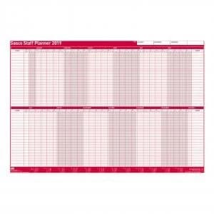 Sasco 2019 Mounted Staff Planner Landscape 2401943