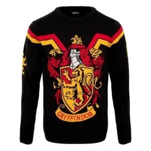 Harry Potter - Gryffindor Crest Unisex Christmas Jumper Large