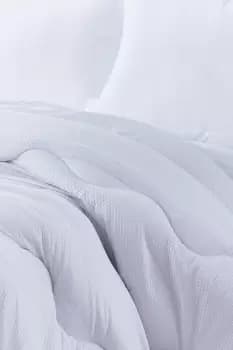 Seersucker' 10.5 Tog Duvet With Micro-Fresh