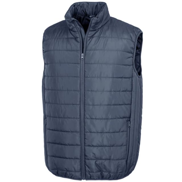 Result Result Men Promo Core Padded Body Warmer in Navy Size: X-Small Navy XS Male 5059958215023