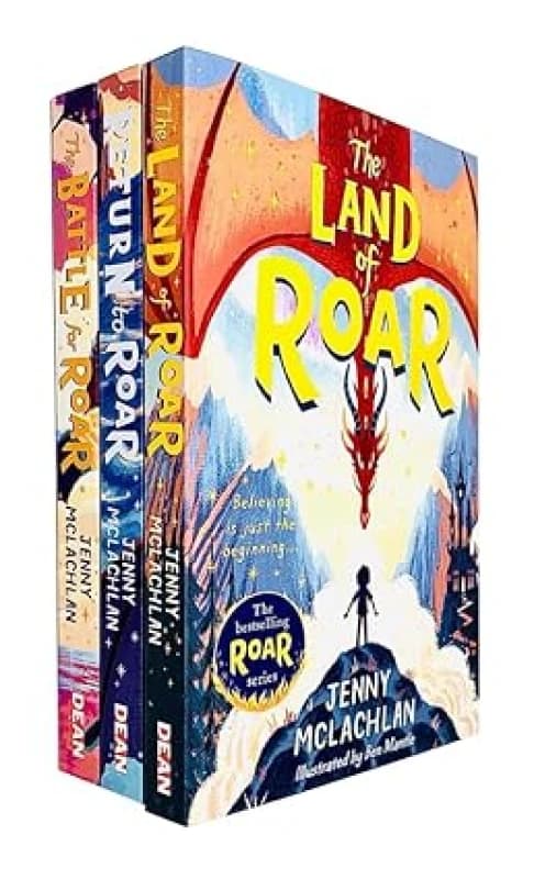 The Land Of Roar Series 3 Book Set The Battle For Roar Return To Roar Land Of Roar Jenny McLachlan Books