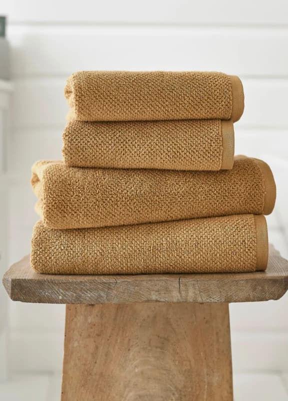 Deyongs Romeo Hand Towel - Sand Sand WY1LM Unisex Bath Sheet,Bath Towel,Hand Towel