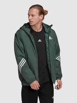 Adidas Bts Hoodie Jkt, Green, Size L, Men