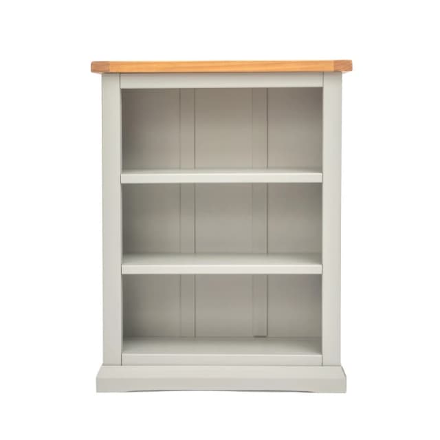 Cabinet Bits Bookcase with Plinth 90x70x25cm in Light Grey Size: 90 x 70 x 25cm Light Grey Unisex 90 x 70 x 25 cm
