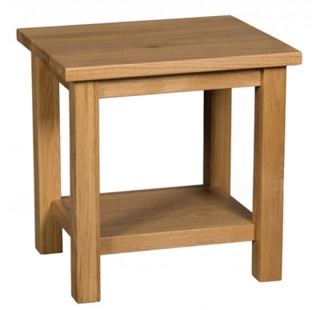 Hallowood Furniture Waverly Oak Side Table