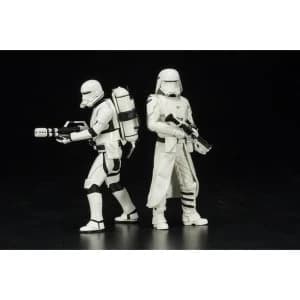 Star Wars Episode 7 First Order Snowtrooper & Flametrooper Two Pack The Force Awakens Art FX+
