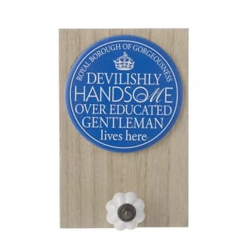 Hook Handsome Gentleman Lives Here By Heaven Sends