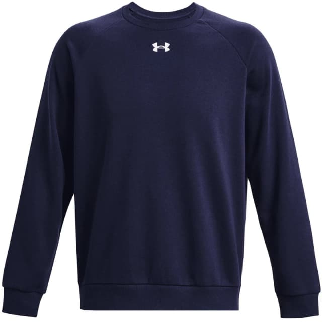 Under Armour Armour UA Rival Fleece Crew Mens Crew Sweaters S Blue 52032722350