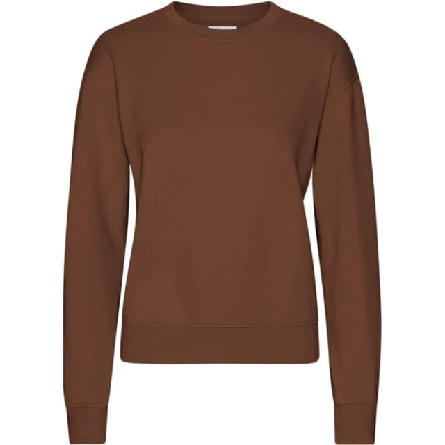 Colorful Standard Sweatshirt Crewneck woman Colorful Standard Classic Organic Cinnamon Brown Marron Female M