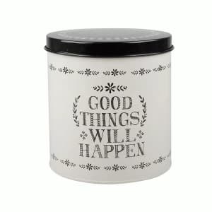 Stir It Up Good Things Storage Tin - Cream