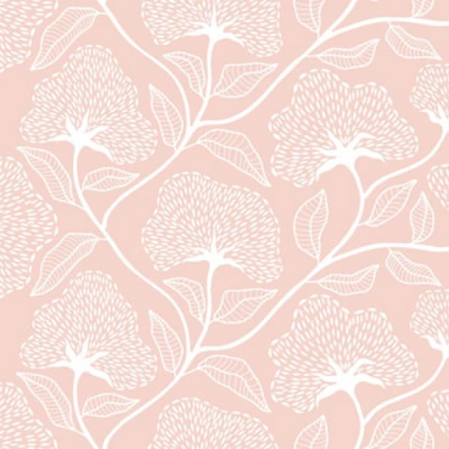 Hoopla Walls Dash Trail - Rose Blush 10M Wallpaper