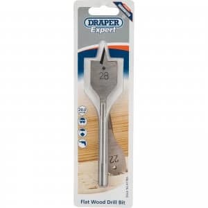 Draper Expert Flat Wood Drill Bit 28mm 150mm