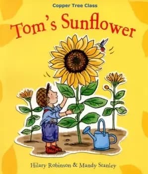Toms sunflower by Hilary Robinson