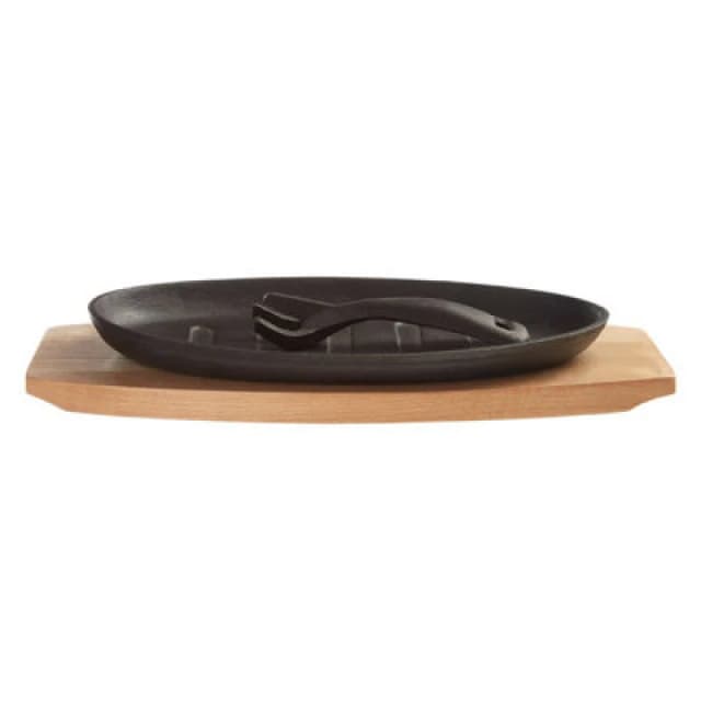 Premier Housewares Large Sizzler Dish, Great Centrepiece Black