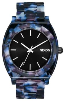 Nixon Time Teller Acetate Black / Multi Black Dial A327- Watch