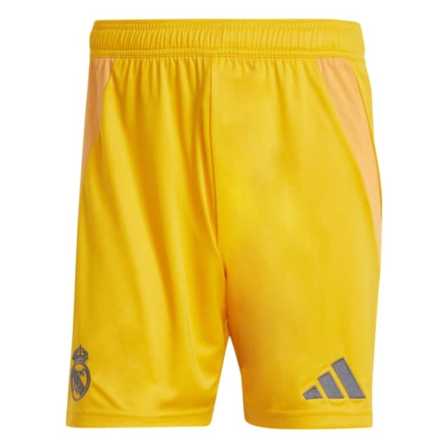 adidas Real Madrid Away Shorts 2024 2025 Adults - Orange Orange S