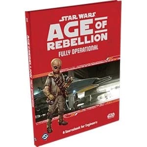 Star Wars Age of Rebellion Fully Operational A Sourcebook for Engineers Board Game